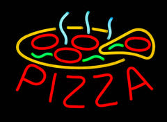 Neonskilt "Pizza" (70cm)