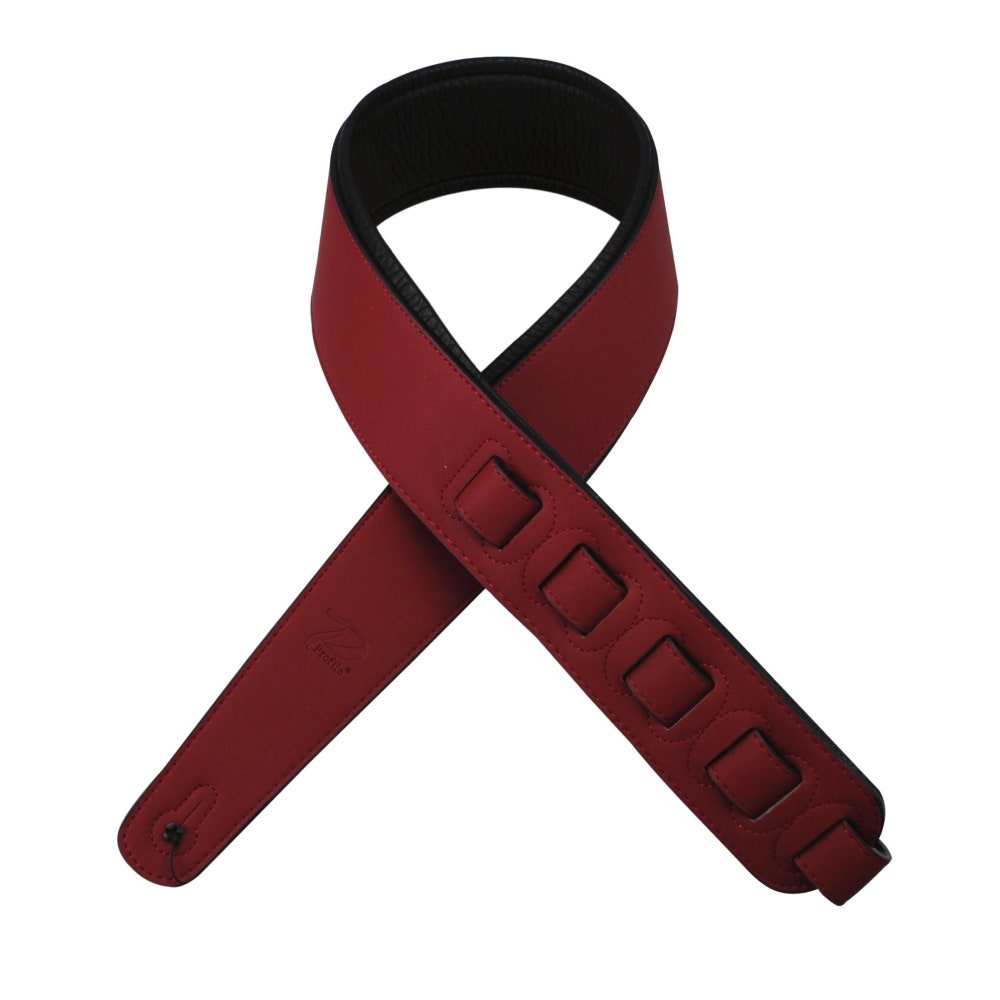 Profile STB-RD Garment Leather Strap Red