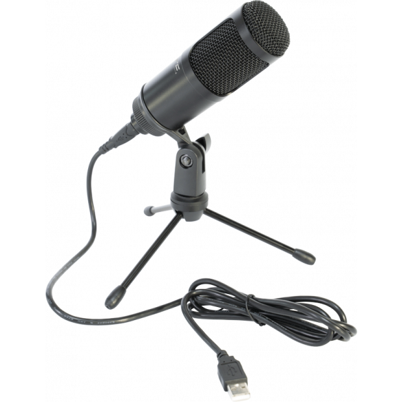 LTC USB Mikrofon (Sort)