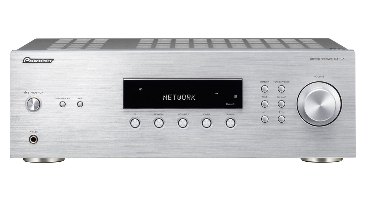 Pioneer SX-10AE Stereo Receiver m. Bluetooth (Sort)