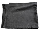 Molton m. Velcro (10m x 60cm, Sort)