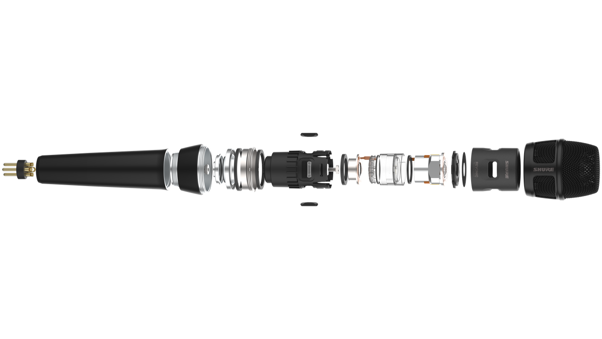 Shure NXN8/S Nexadyne Dynamisk Mikrofon (Super-nyre, Sort)