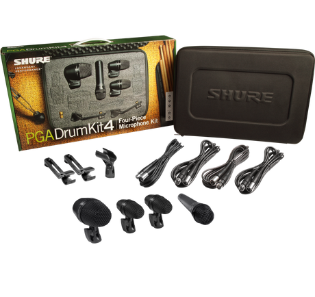 Shure PGA Drumkit 4 Tromme Mikrofonpakke