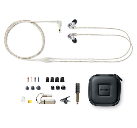 Shure SE846 Gen2 - In-Ear Høretelefoner (Clear)