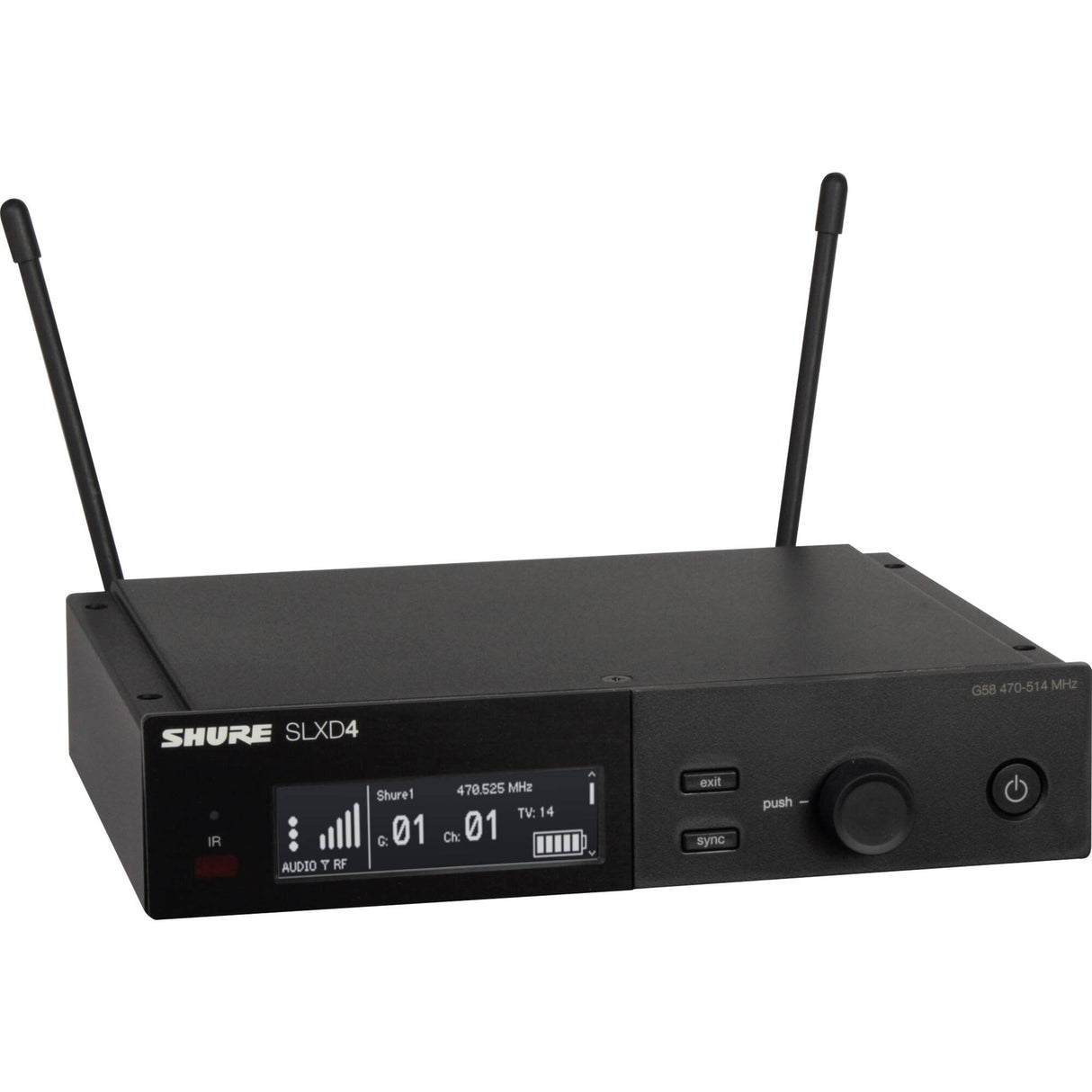 Shure SLXD24E/SM58-S50 Trådløst Mikrofon System (823-865Mhz)