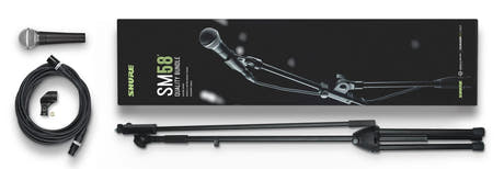 Shure SM58 LC Sang Mikrofon Bundle