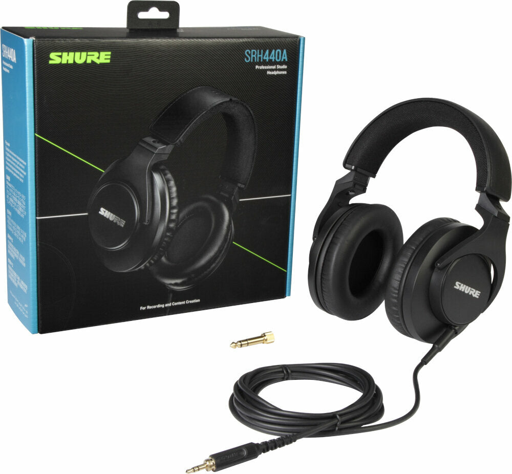 Shure SRH440A-EFS Studie Høretelefoner (Sort)