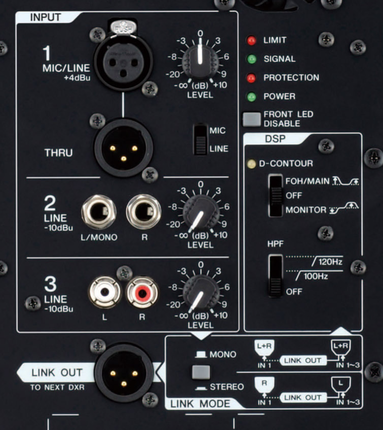 Yamaha DXR15 MKII Stativ Bundle