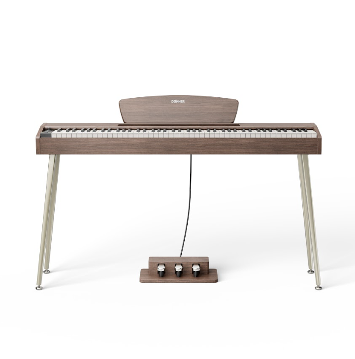 Donner DHP 100 PRO el-klaver Walnut