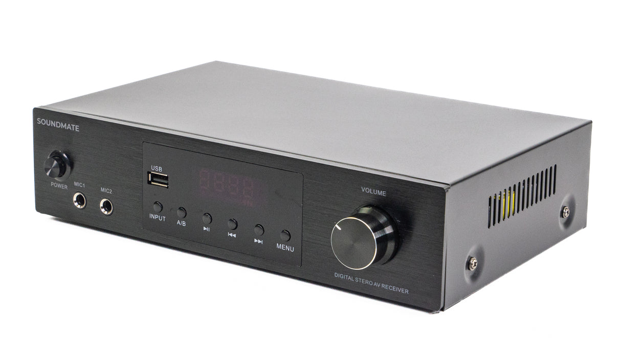 SoundMate Hi-Fi forstærker m. Bluetooth (4x50W)