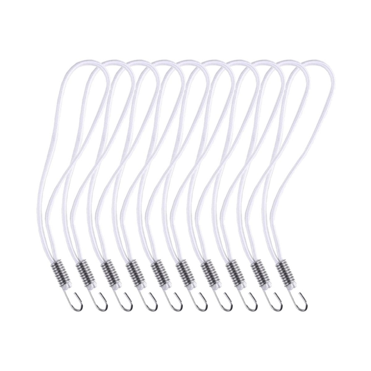 Spannfix Elastik 10 stk. (Hvid)