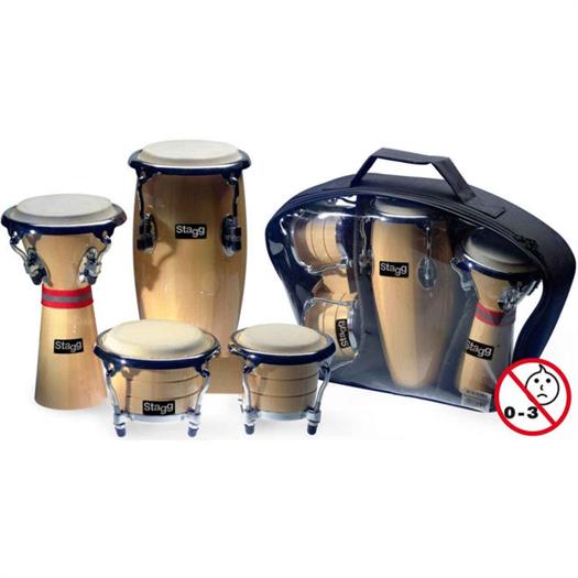 Stagg BCD-N-SET Mini Latin og afrikansk percussionsæt