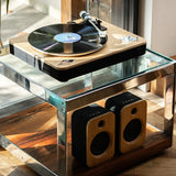 House of Marley Stir It Up Bluetooth Pladespiller og Højtaler (Sort) Bundle