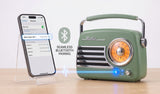 Studio 57 Batteri Retro Radio m. Bluetooth & FM (Vintage Mint)