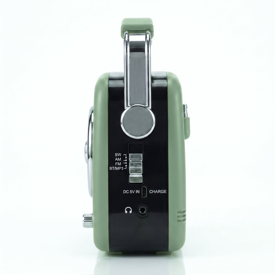 Studio 57 Batteri Retro Radio m. Bluetooth & FM (Vintage Mint)