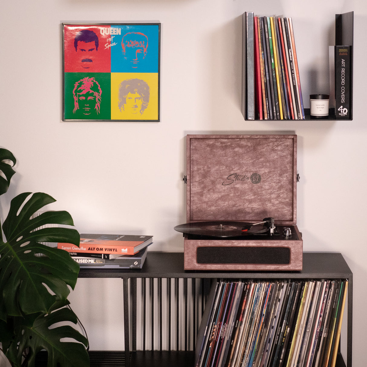 Studio 57 Groovy Pladespiller (Mauve)