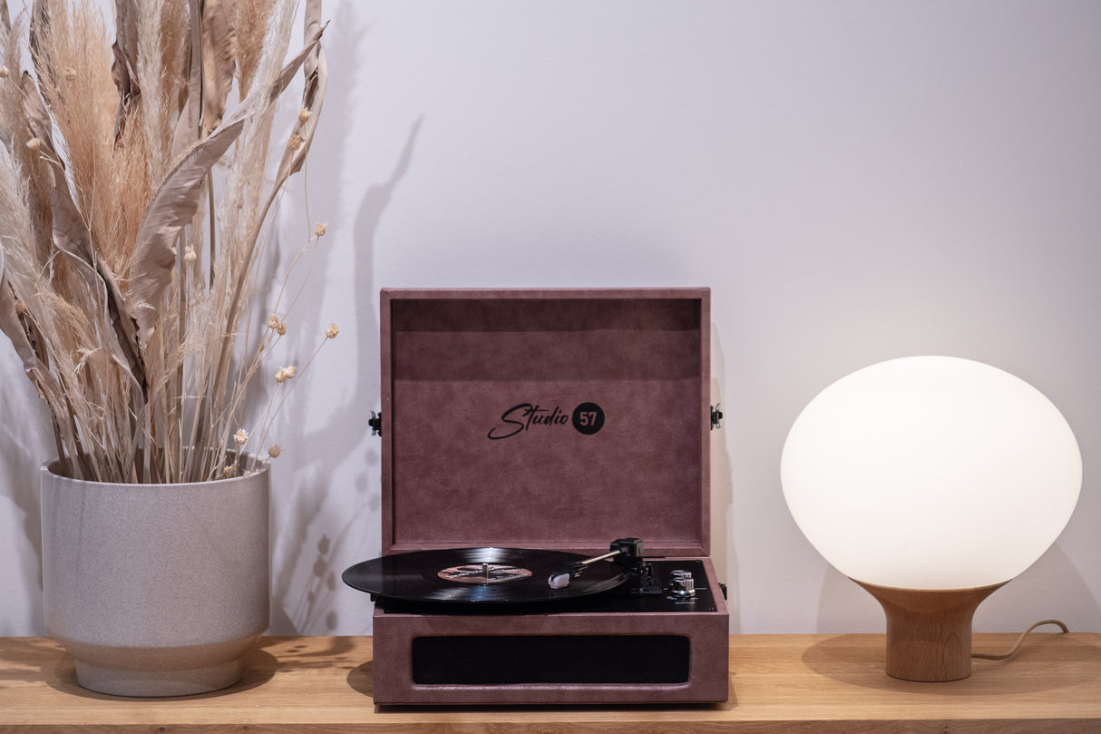 Studio 57 Groovy Pladespiller (Mauve)