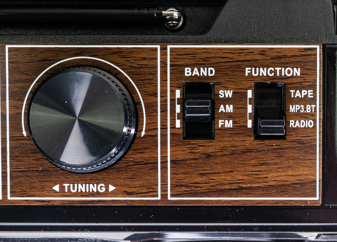 Studio 57 - Kassetteafspiller m. FM & Bluetooth, Sort