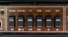 Studio 57 - Kassetteafspiller m. FM & Bluetooth, Sort