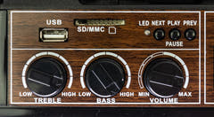 Studio 57 - Kassetteafspiller m. FM & Bluetooth, Sort