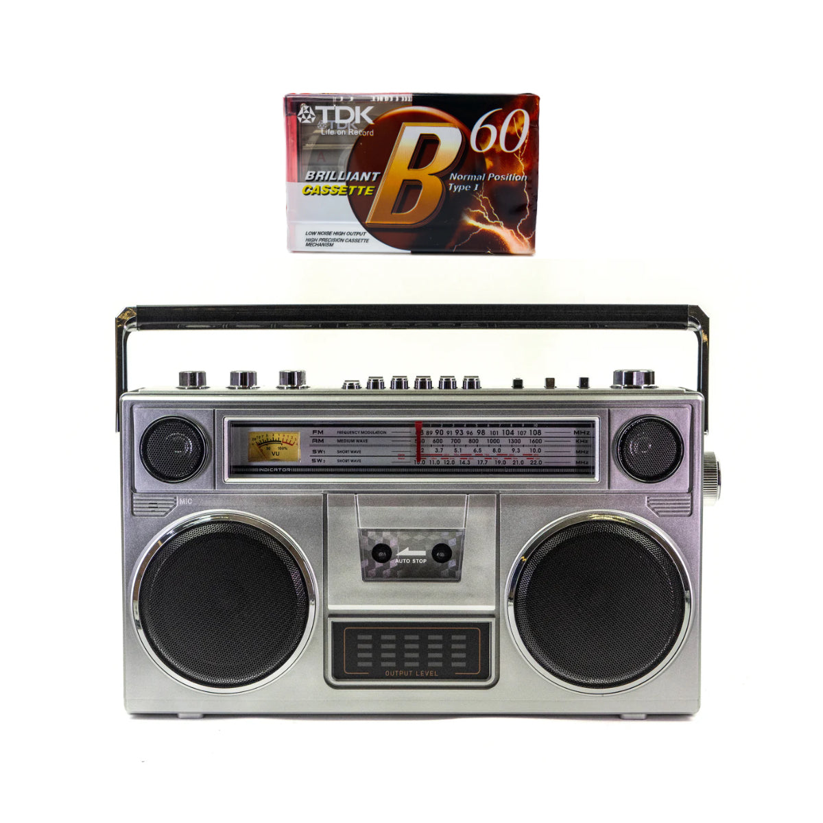 Studio 57 - Ghettoblaster m. Bluetooth + Kassettebånd