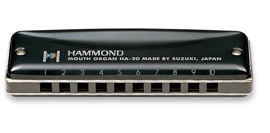 Suzuki mundharmonika Hammond HA-20 - Low F