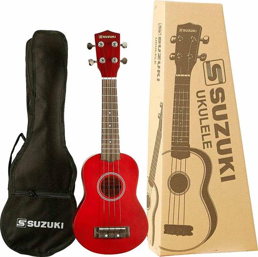 Suzuki SUK-1 Sopranukulele-pakke