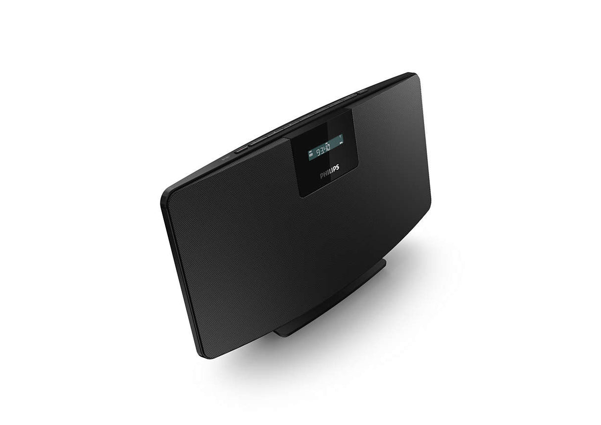 Philips M2505 Væghængt Minianlæg m. DAB+ Radio (Sort)