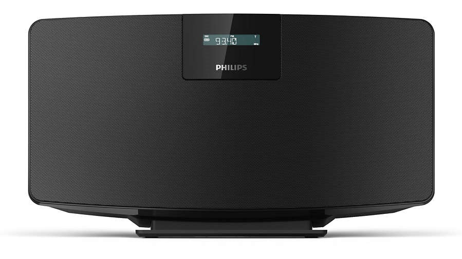 Philips M2505 Væghængt Minianlæg m. DAB+ Radio (Sort)