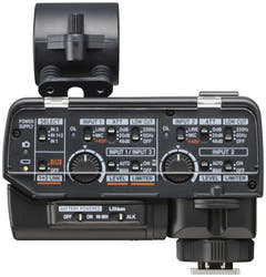 Tascam CA-XLR2D mikrofonadapter til kamera, Fuji film