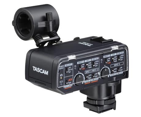 Tascam CA-XLR2N mikrofonadapter til kamera, Nikon ZR