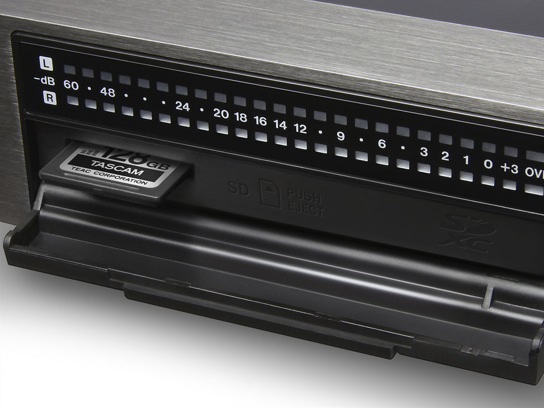 Tascam 2-kanals DSD/PCM master recorder og AD/DA converter