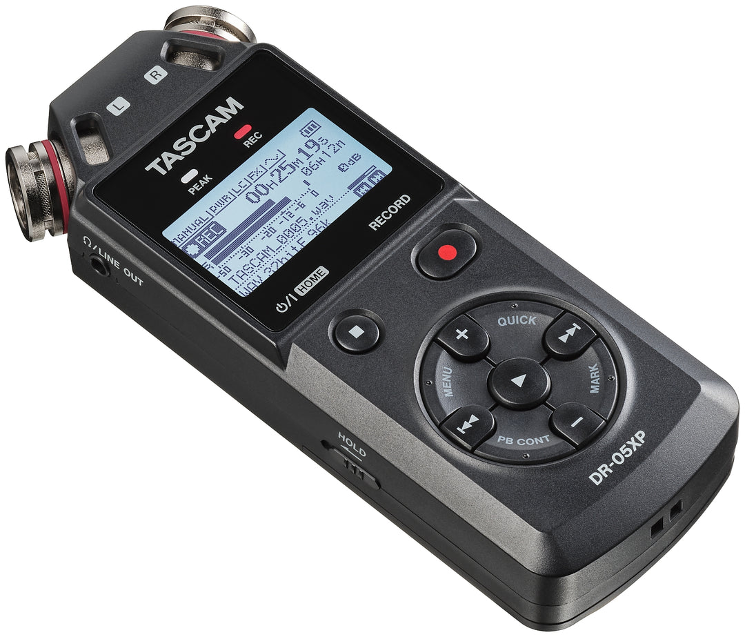 Tascam DR-05XP håndholdt optager, diktafon