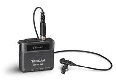 Tascam DR-10L Pro Recorder med lavalier mikrofon, sort