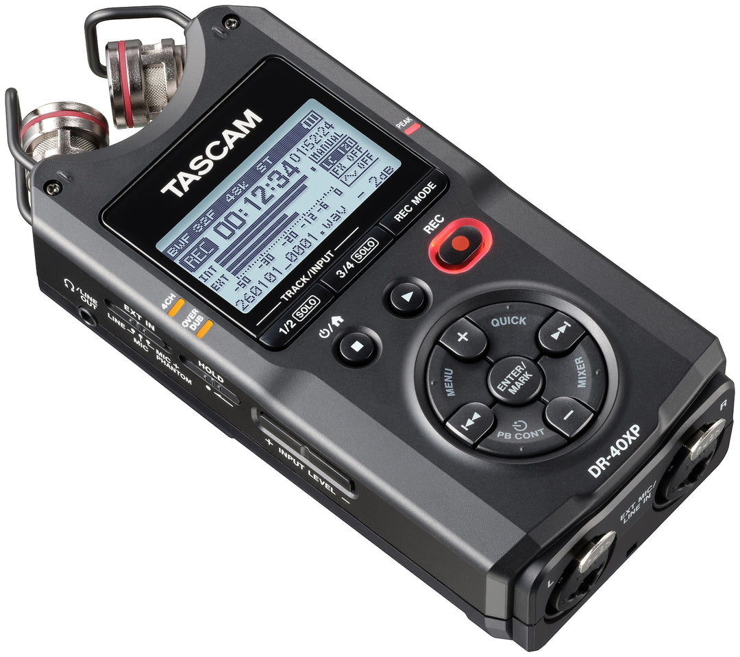 Tascam DR-40XP håndholdt optager, diktafon