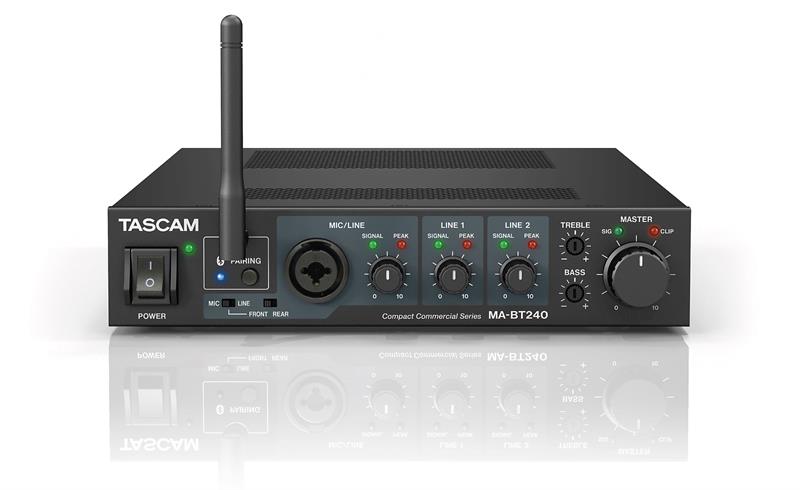 Tascam mixer forstærker 240W 100 Volt m/Bluetooth
