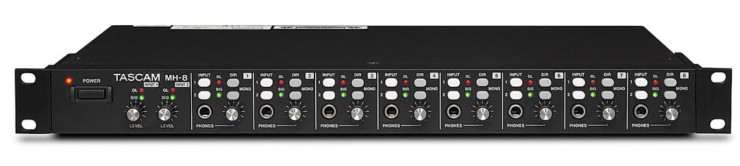 Tascam MH-8 Hovedtelefon forstærker 8 kanaler