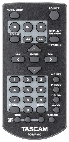 Tascam media player med SD/USB og DAB/FM tuner