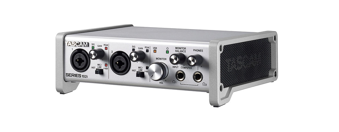 Tascam Series 102i USB audio/Midi interface m/ DSP mixer 10in/4out