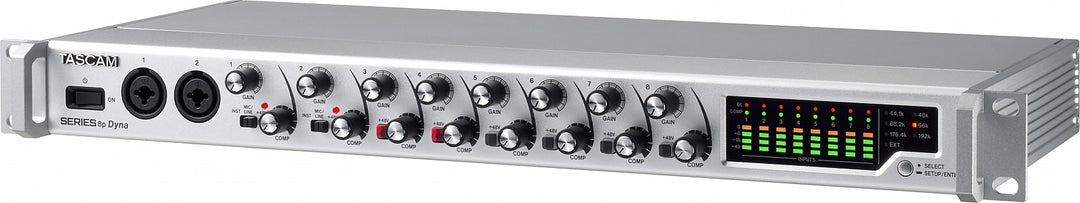 Tascam Series 8P DYNA PreAmp og Compressor