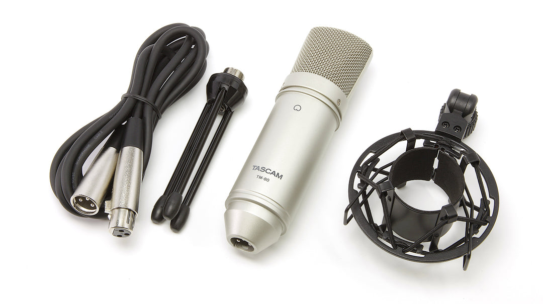 Tascam TM-80 kondensator mikrofon inkl. ophæng
