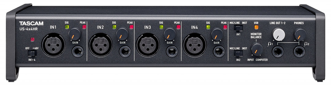 Tascam Audio interface US-4x4HR USB 2.0 24bit / 192kHz