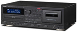 TEAC AD-850-SE CD- og Kassetteafspiller m. USB (Sort)