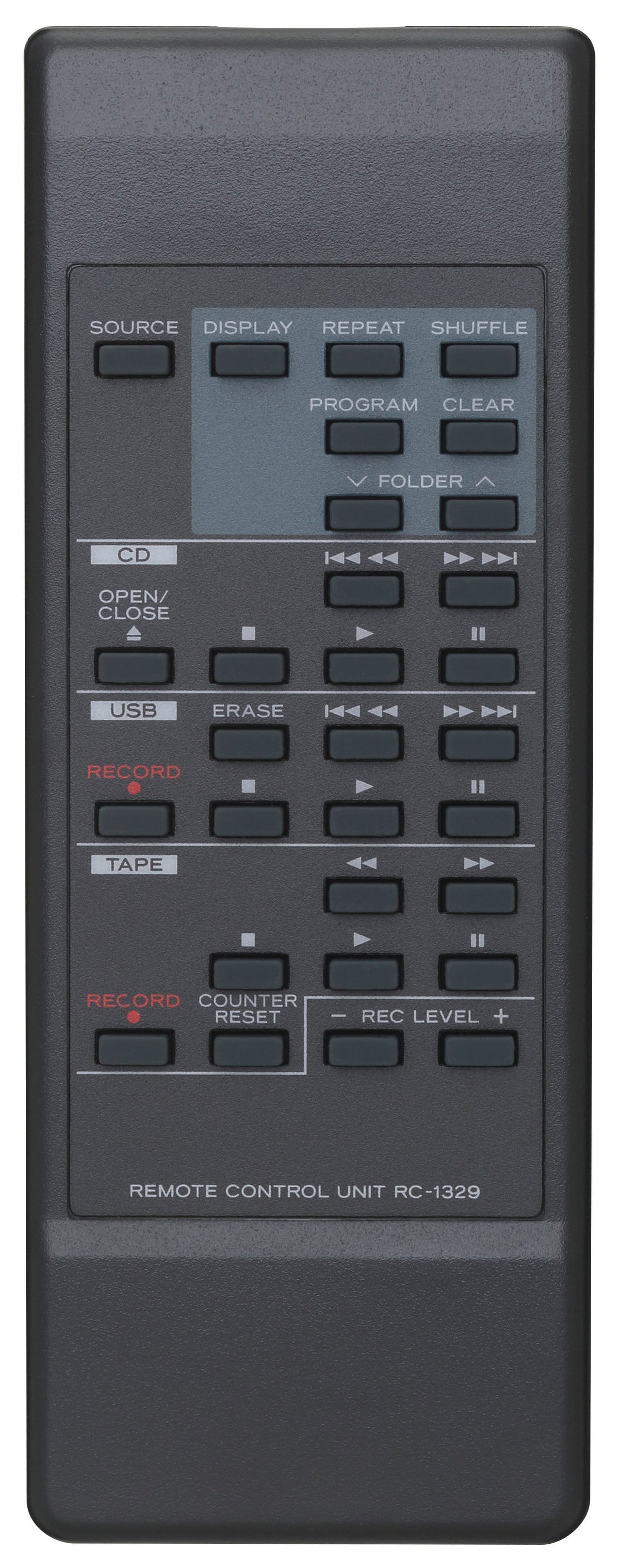 TEAC AD-850-SE CD- og Kassetteafspiller m. USB (Sort)