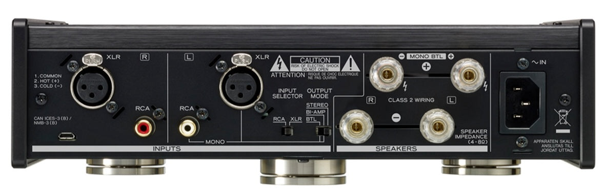 TEAC AP-505 Stereo Effekt Forstærker (Sort)