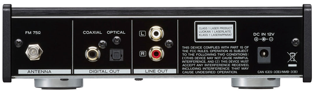 TEAC PD-301DAB-X/B, DAB+/FM og CD Afspiller (Sort)