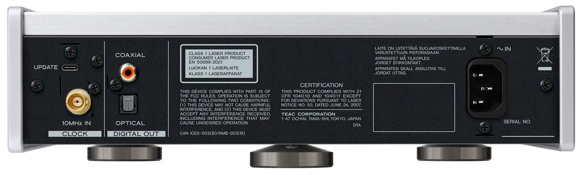 TEAC PD-505T CD-afspiller (Sølv)