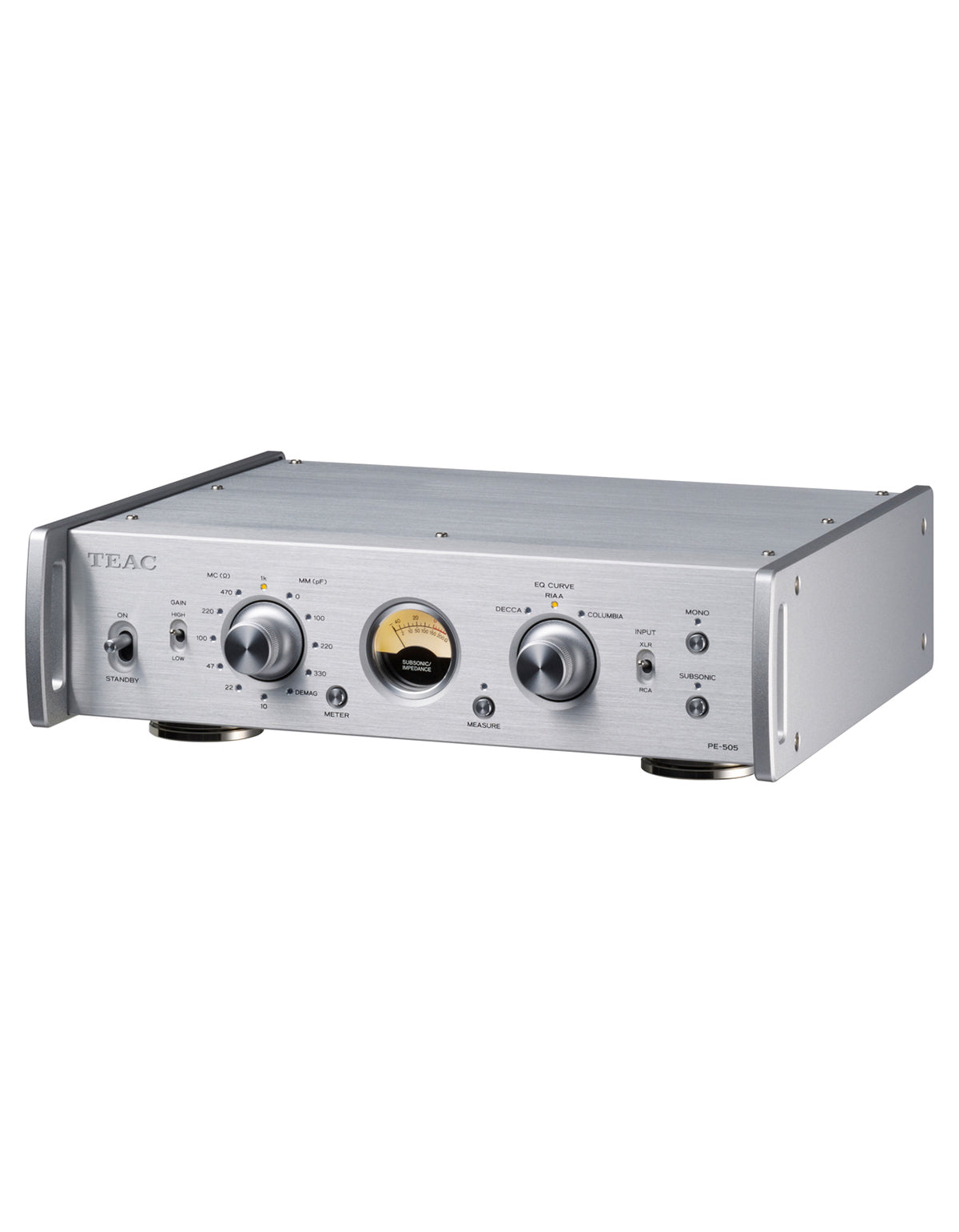 TEAC PE-505 Phono Pre-amplifier (Sølv)