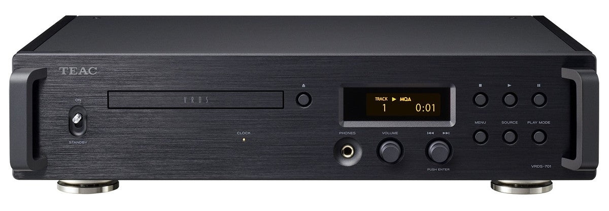 TEAC VRDS-701 CD Afspiller (Sort)