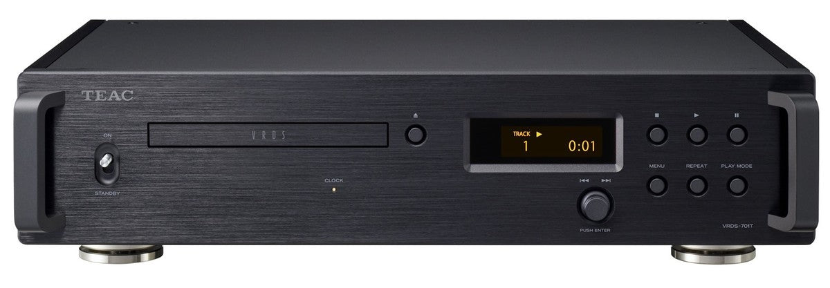 TEAC VRDS-701T CD-afspiller (Sort)